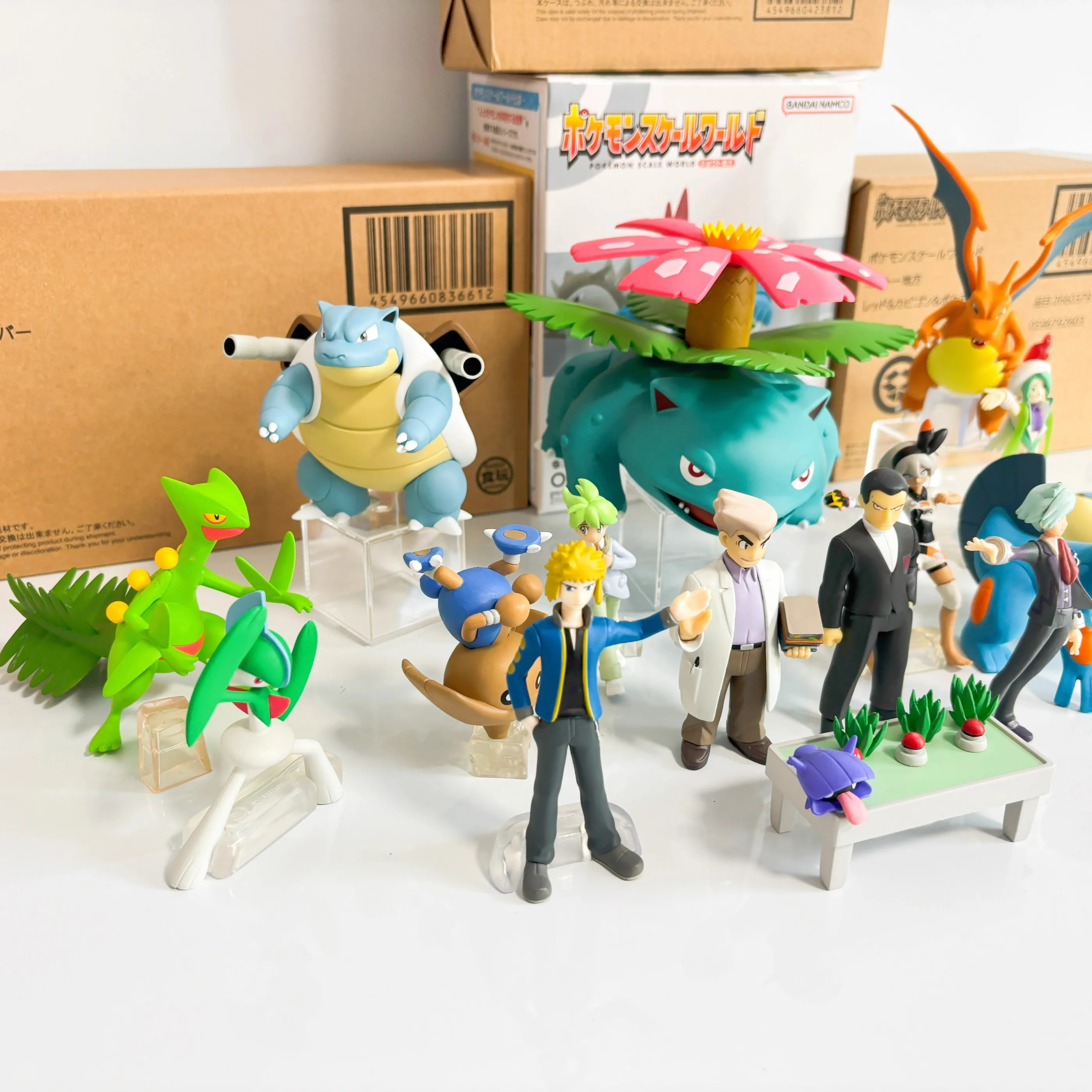 Figura de acción de Pokémon en Stock, Ectoplasma Electabuzz, el mundo de las proporciones, modelo de Anime, adorno de escritorio, juguetes para niños, regalos