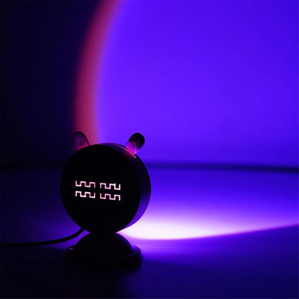 A72P การ์ตูนโคมไฟพระอาทิตย์ตก Rainbow Light Mini เติมแสง USB Night Light ของขวัญ