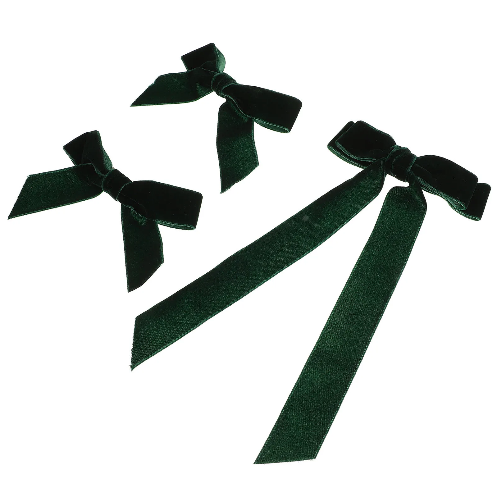 

3Pcs Bow Hair Clips Fashion Sweet Look Easy to Use Top Clip Hair Jewelry for Women Girls Daily Styling Halloween Carnival