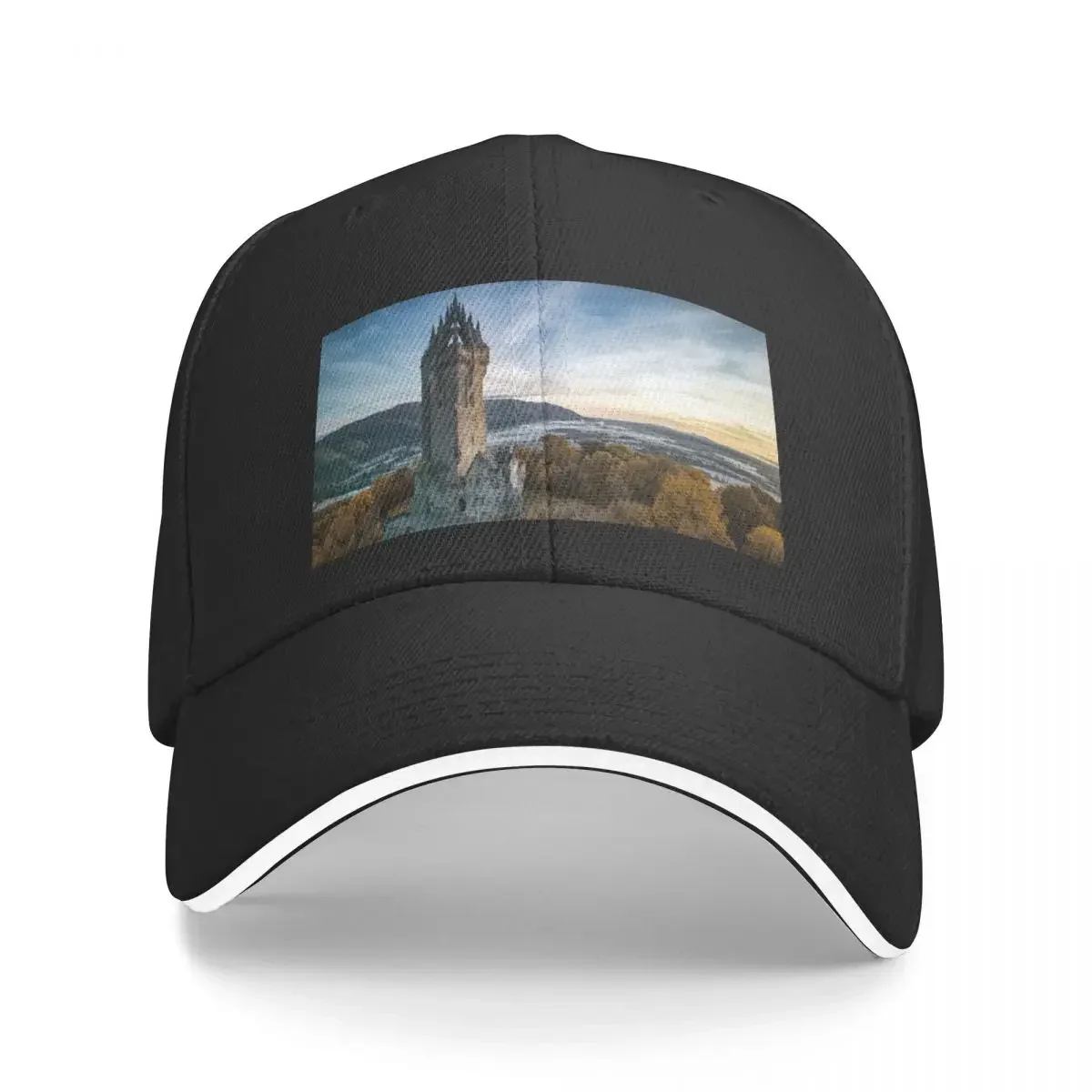 The Wallace Monument Stirling Baseball Cap Hood Fishing cap For Man Women's