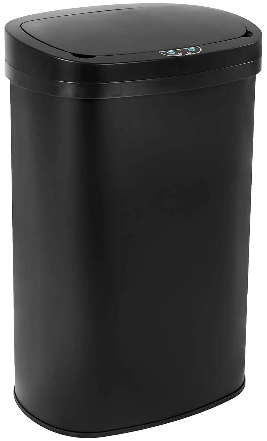 Stainless Steel Kitchen Trash Can Bathroom Bedroom Office Waste Bin with Lid Automatic Sensor Touch Free Garbage Can