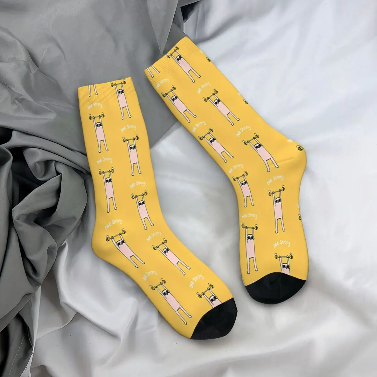 Bee Strong Ketnipz Socks Male Mens Women Winter Stockings Hip Hop