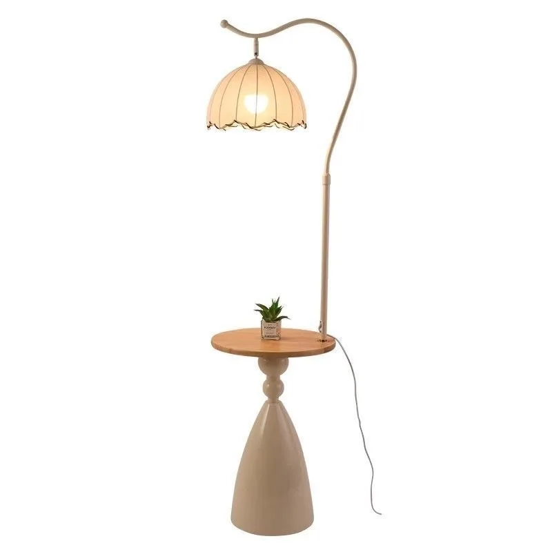 Medieval style floor lamp, living room sofa corner bedroom retractable adjustable vertical fishing lamp