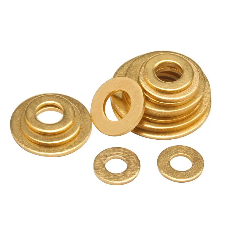 

20/10pcs M3 M4 M5 M6 M8 M10 M12 M14 M16 M18 M20 GB97 Copper Washer Gasket Thickened Brass Washer Metal Washer Bolt Flat Washer
