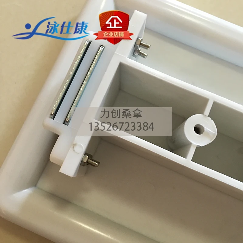 Sauna Tempered Glass Door Handle Wet Sweat Steam Room Bathroom Suction Iron Door Handle Magnetic Door Accessories Plastic Handle