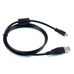 USB 2.0 Data Cable Digital Camera Mobile Phone Universal USB To Small Port 8P8 Pin Charging Cable for sony Dsc-w800 W810 Camera