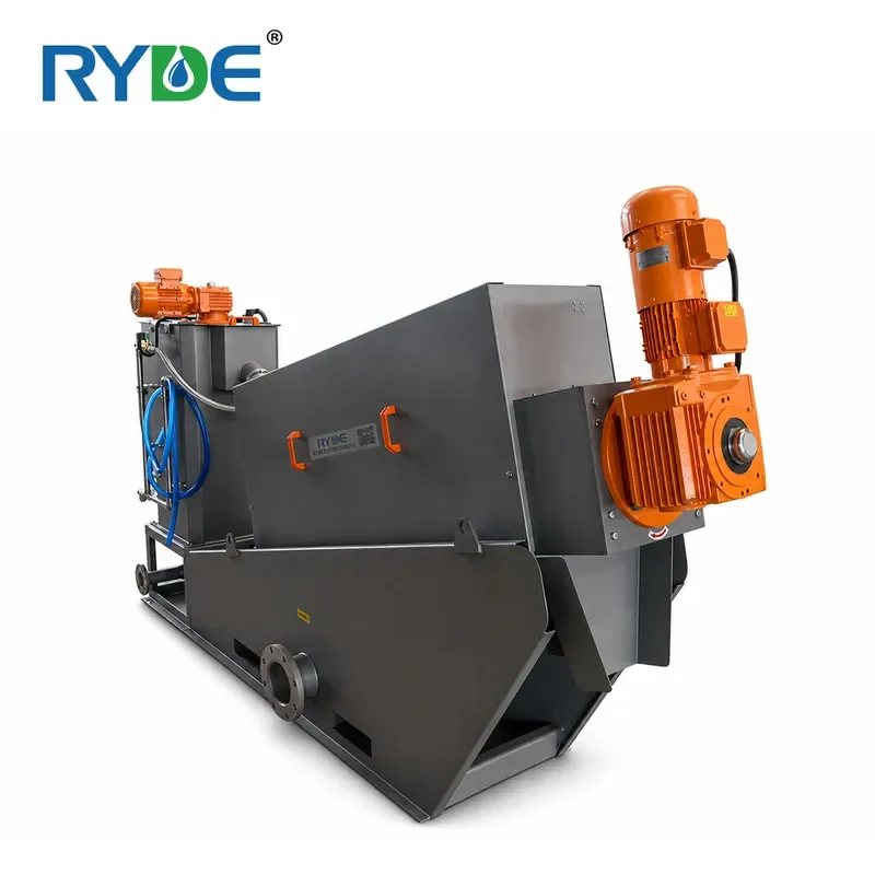 for RDL301 Multi plate Spiral Filter Press Automatic SS316 for Chemical Wastewater Treatment