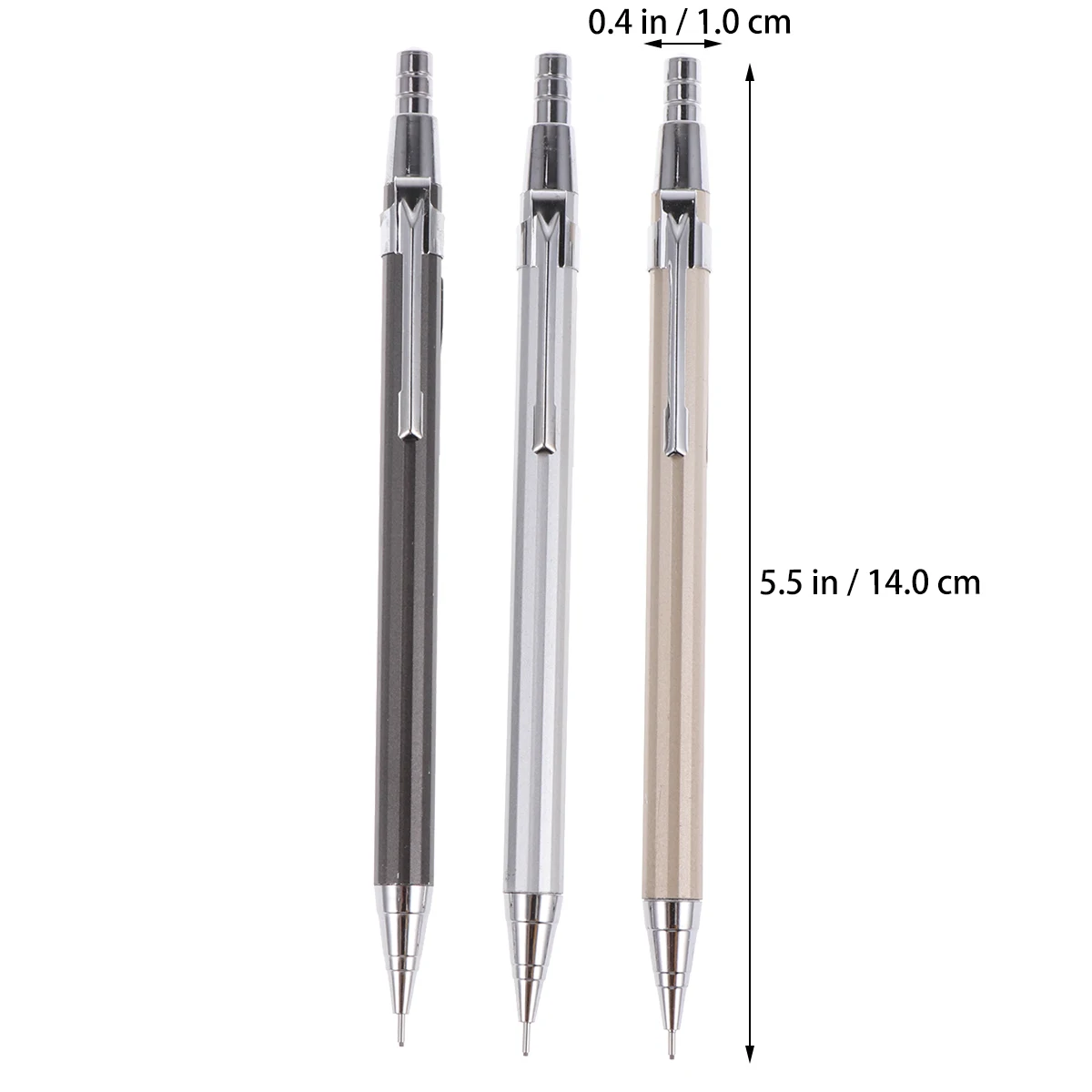 

6 Pcs Mechanical Pencil Lead Refills Break Resistant Replacement Automatic Students