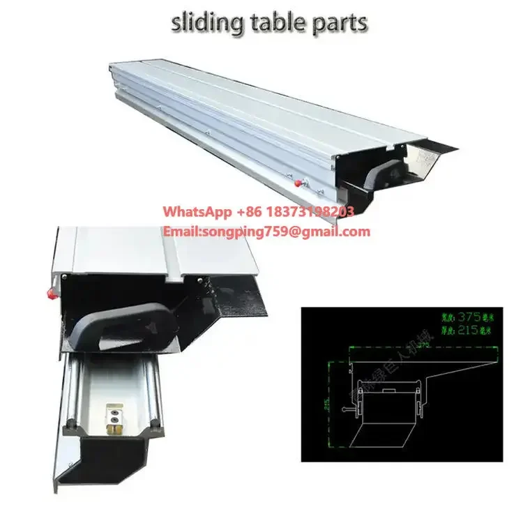 Panel Saw Machine Sliding Table Accessories Sliding Table Saw Parts