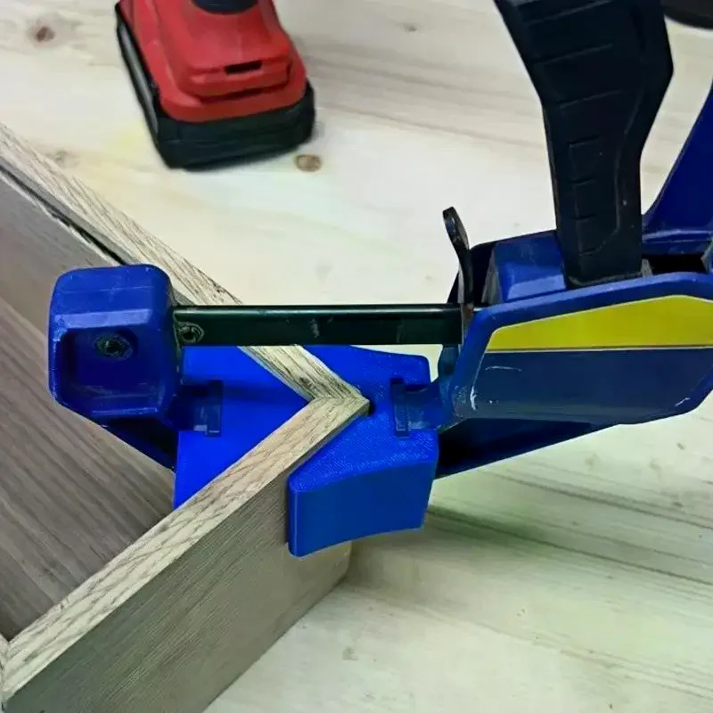 Irwin Quick Grip Bar Clamp Angle Clamp Adapter Heavy Duty Easy One Handed Operation For Woodworking DIY Home Repair Jobs