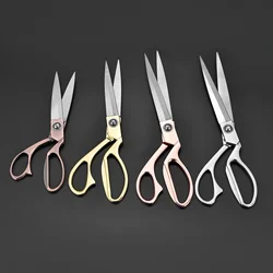 Professional Tailor Scissors Vintage Sewing Scissors Stainless Steel Tailor Shears For Fabric Clothes Needlework Cutter DIY Tool
