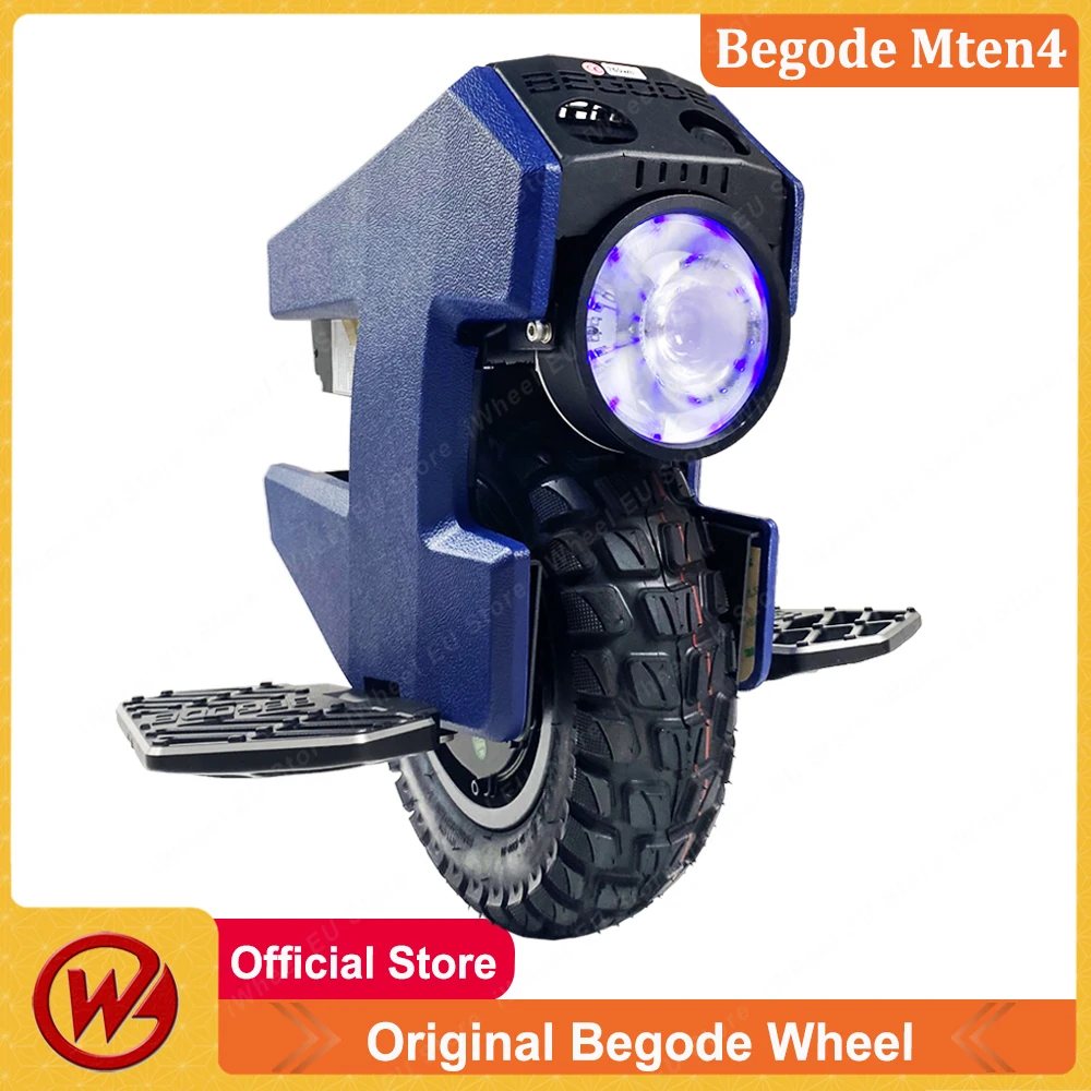 EU Stock Pre-sale Begode Mten 4 84V 750Wh 50GB/50S Battery 1000W Motor 11inch Off-road Tire New Headlight Begode Mten 4 EUC