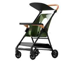 Baby Stroller Convenient for Travel Folding Stroller Can Board Small Portable Stroller