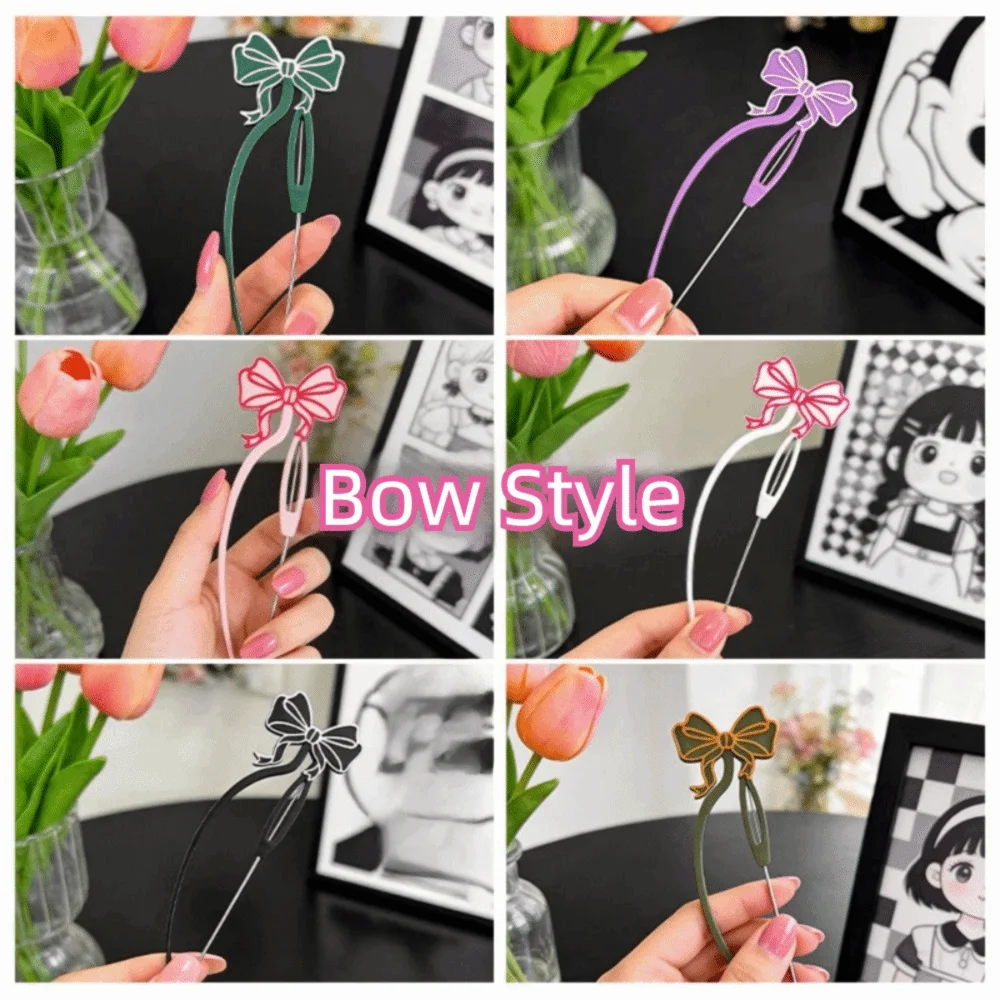 2.6mm Fuse Bead Needle Pen Single Needle Brogue Perler Bead Loading Needle Elegant Delicate Fuse Bead Placement Tool