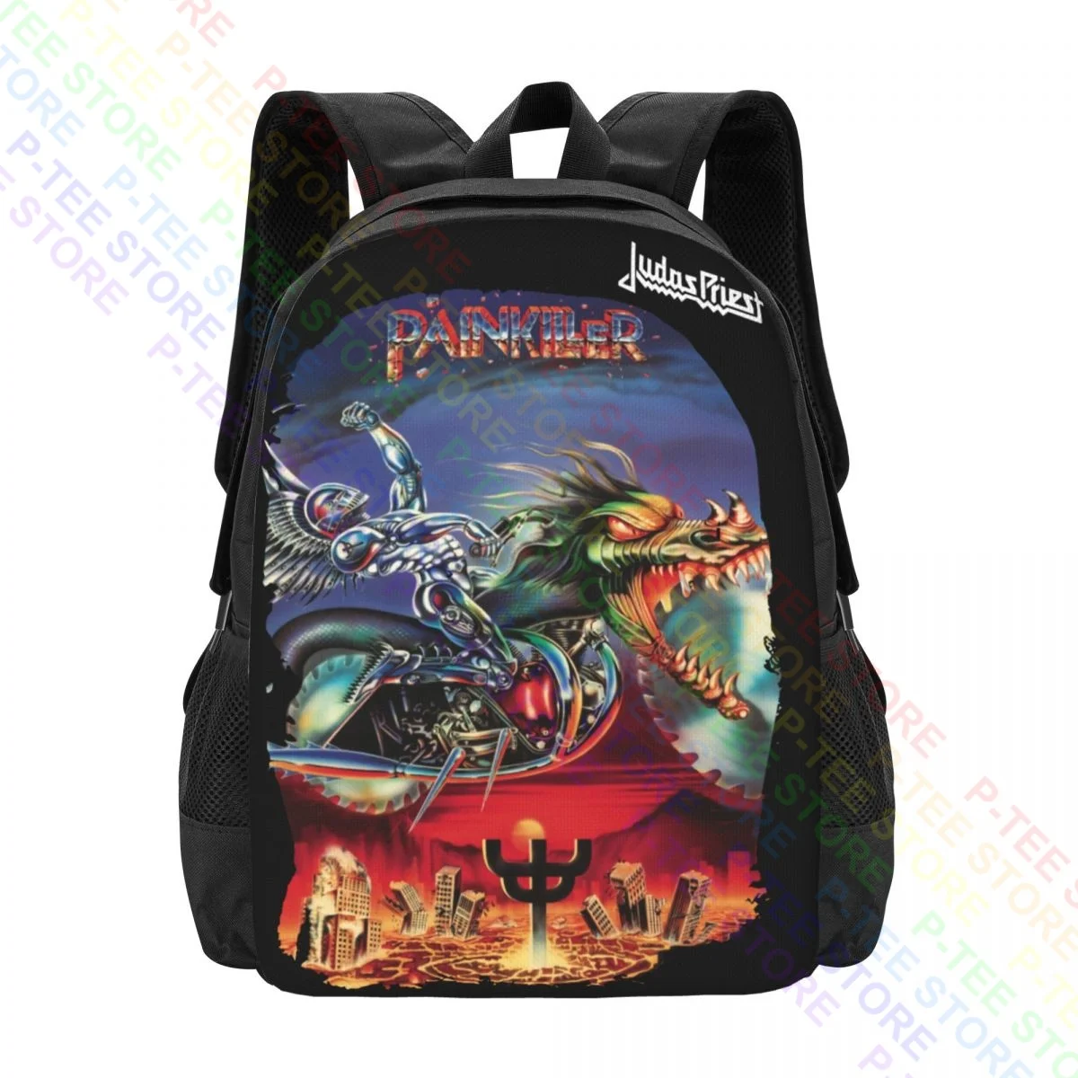 Judas Priest Painkiller Album CoverBackpack Large Capacity Newest Shopping Bag