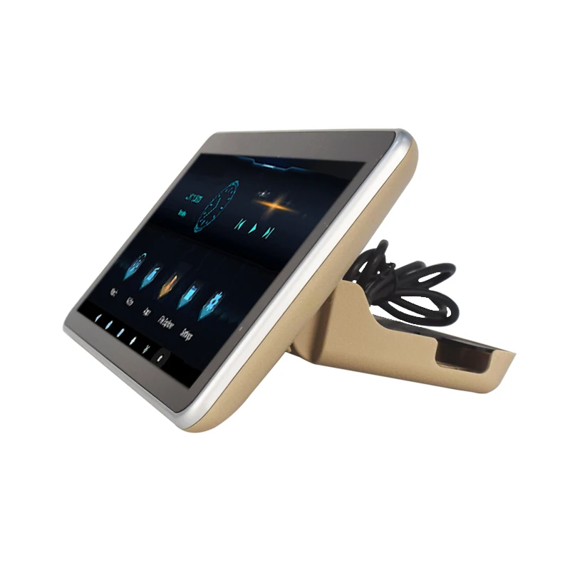 سيارة مقعد التلفزيون LC300 سيارة مسند الرأس بالجملة لاند كروزر مسند الرأس 12.3 "مسند الرأس أندرويد العرض #3