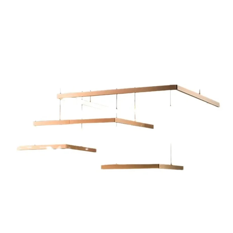 Ancient Town Whole House Square Chandelier Box Lighting Package Decoration Combination Modern Simple Light Luxury Designer