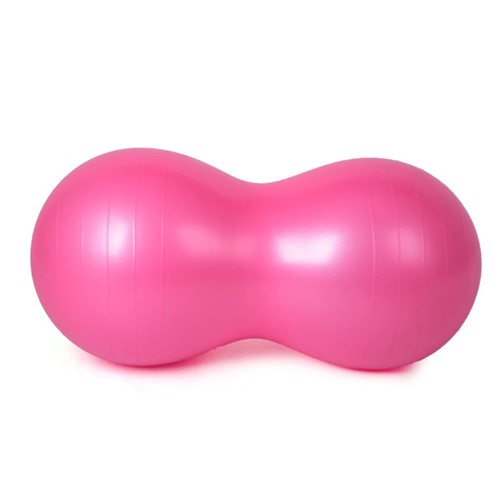 50X100CM Thicken Explosion-Proof PVC Peanut Capsule, Yoga Ball for Beginner, Fitness Weight Loss, Sports Exercise, 50x100cm