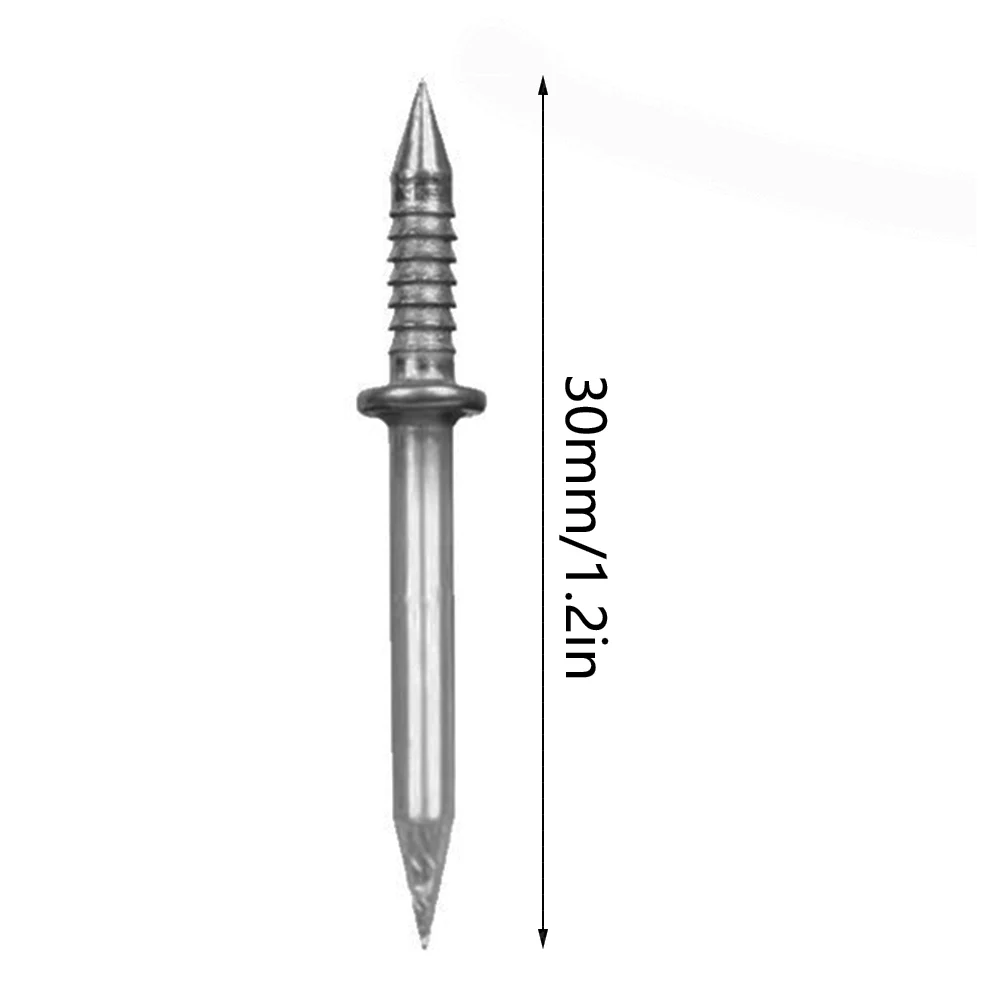 Thread Seamless Nail Seamless Nails Skirting Double Head Nails Without Marks Metal Rust-Proof Nails Wood No Trace Fixator