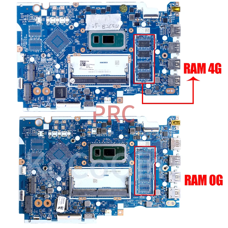 Imagem -05 - Placa-mãe Portátil para Lenovo Nm-c121 S14514iwl V15-iwl 4205u 5405u i3 I58265u Ram 4g N16v-gmr1-s-a2 Notebook Mainboard