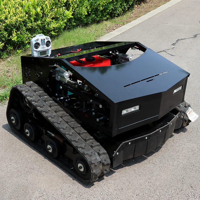 

Customized High Efficiency And Strong Power All Terrain Grass Cutting Machine Remote Control Lawn Mower Robot
