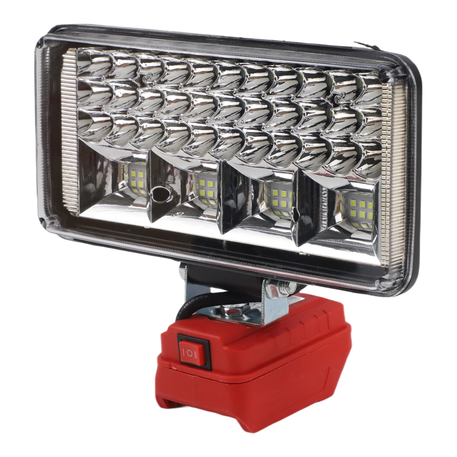 57 LED Battery Operated Work Light for 18V LiIon Battery Flashlight Solution for Job Site and Outdoor Lighting