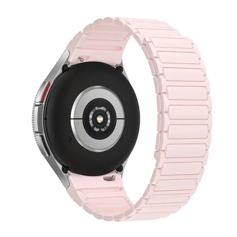 Keine Lücken 20 mm Silikon-Magnetband für Samsung-Uhr Galaxy 7 6 5 4 44/40 mm 6Classic 43 mm 47 mm 42/46 mm Armband 5Pro 45 mm Armband – Detail 11