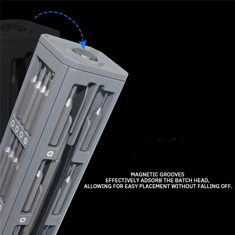 Set di cacciaviti multifunzionali 44 in 1, strumento di riparazione, cacciavite per riparazione computer, telefono cellulare, regalo