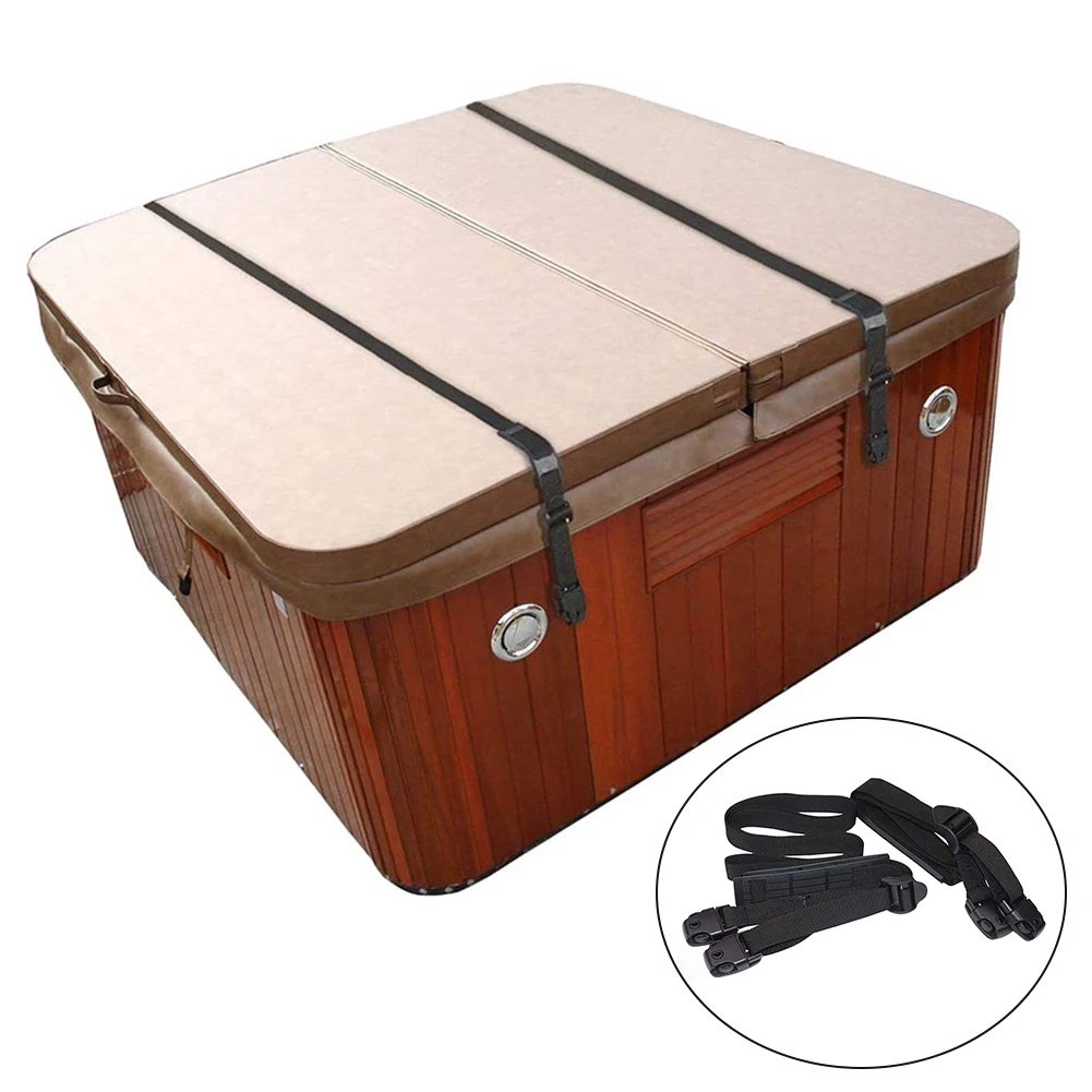 Nastro di fissaggio del coperchio della vasca da bagno quadrato nastro di fissaggio della vasca da bagno viti in acciaio inossidabile Hardware del bagno nastro per vasca da bagno Spa