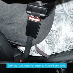 Extensión de cinturón de seguridad de coche, extensor de cinturones de coche, Clip de hebilla de cinturón de seguridad de coche duradero, ancho de inserción 2,1-2,2 cm