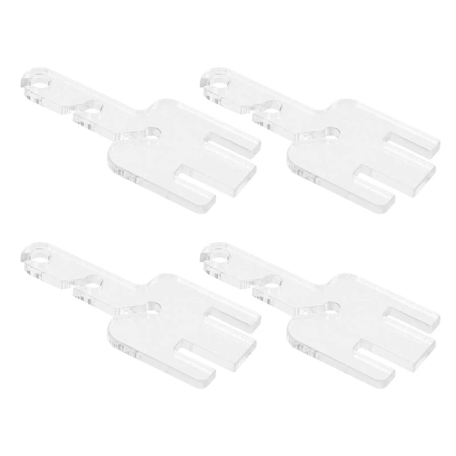4Pcs Knitting Machine Tensioner Thread Forks Precise Tension Control Easy Installation Yarn Waste Reduction Compatible Adapters
