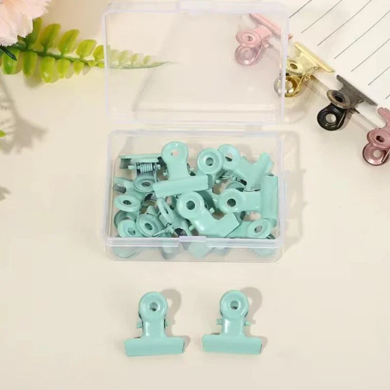 Imagem -03 - Cute Paper Clips Conjunto For Kids Paper Clamps Binding Supplies File Binder Notes Letter Office School Papelaria Binding Supplies New