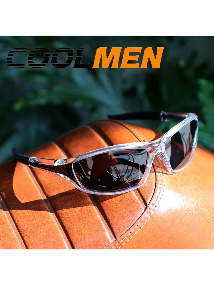 AliExpress COOLMEN Men's Polarized Fishing Sunglasses Men Women Cycling Driving Hiking Sun Glasses Anti-glare UV400 Eyewear TAC Lens 1 PC