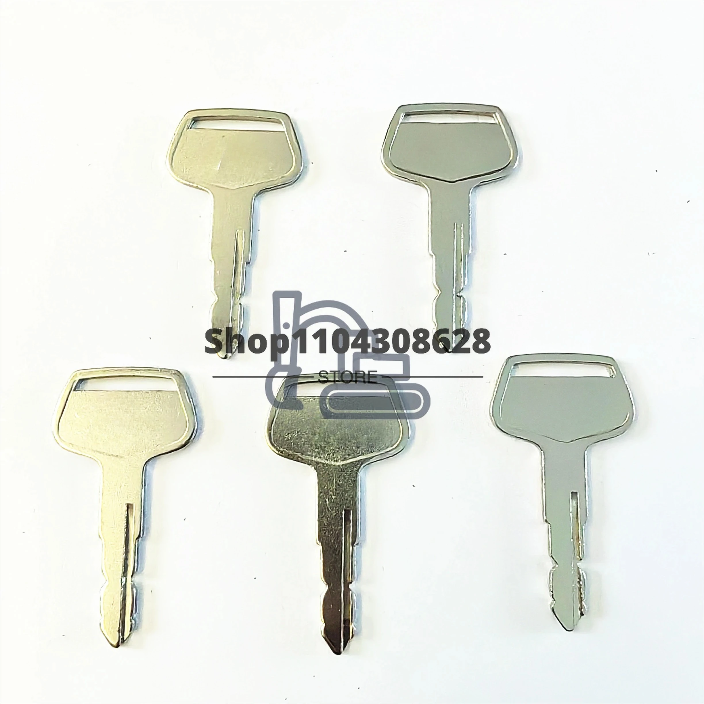 

5PCS JDR KEYS CH12206 Ignition Key Fits Tractors 430 650 670 750 770 790 850 870 Engine New