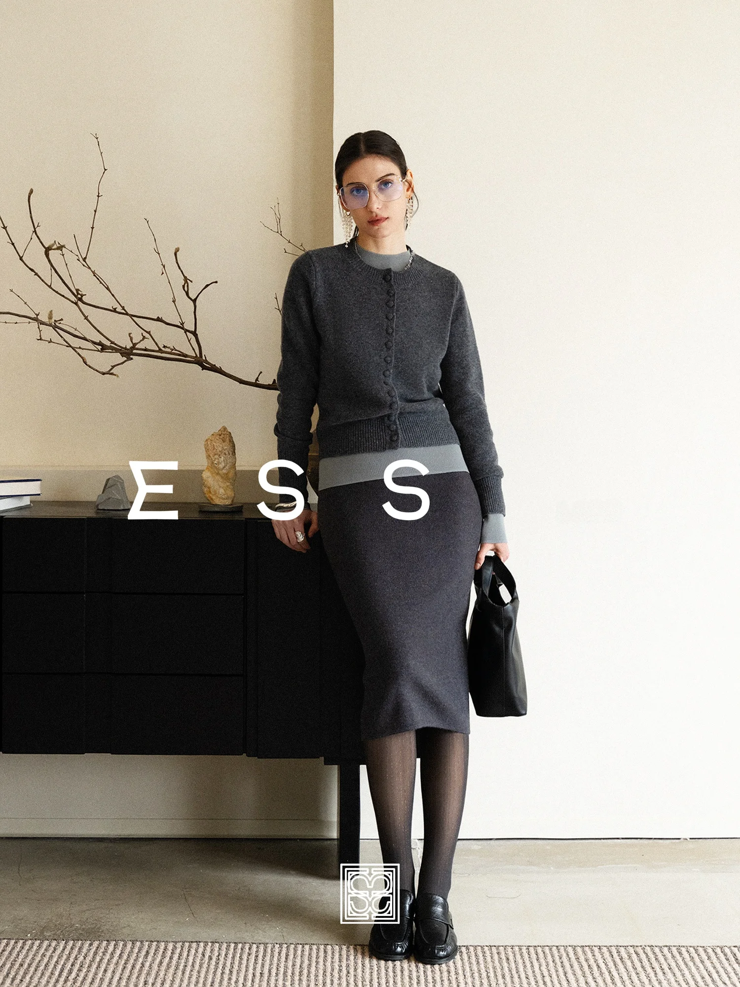 

Ultra-Fine 00 Wool Knitted Sweater ey Series Not Scratchy Body Simple Sle Long Sve High Collar Elastic Regular Fit