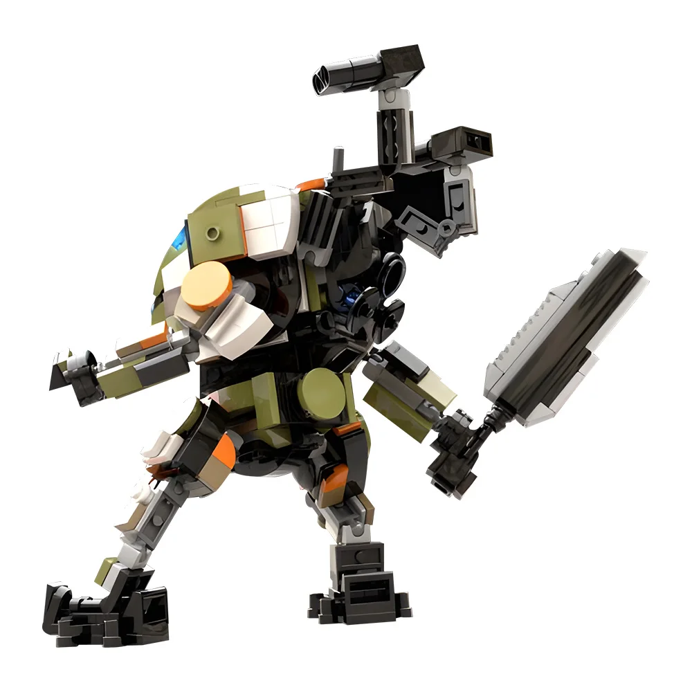 

MOC Popular Games Titanfall 2 Mecha Bricks Model BT 7274 Titan Battle Robot DIY Building Blocks Assemble Toys Kids Birthday Gift