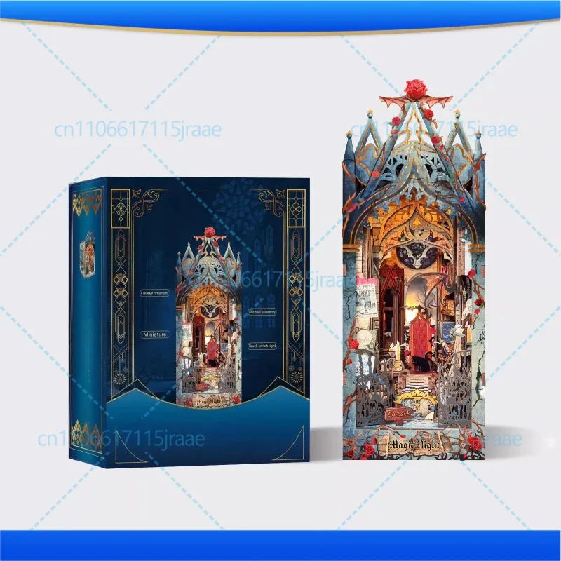 Castle handmade book DIY cabin model ornaments