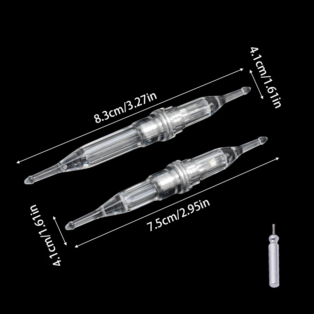 (Without battery) 1 mini fishing LED fish gathering light with fish resistant to deep pressure and water ingress fish lure light