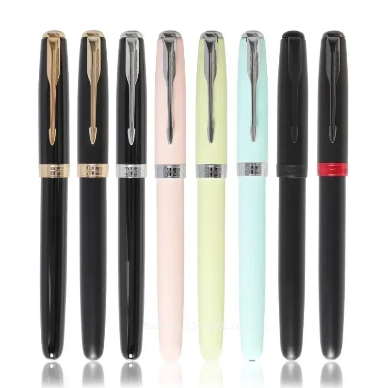 

Ручка перьевая Jinhao 75, черная/красная металлическая, 0,5 мм