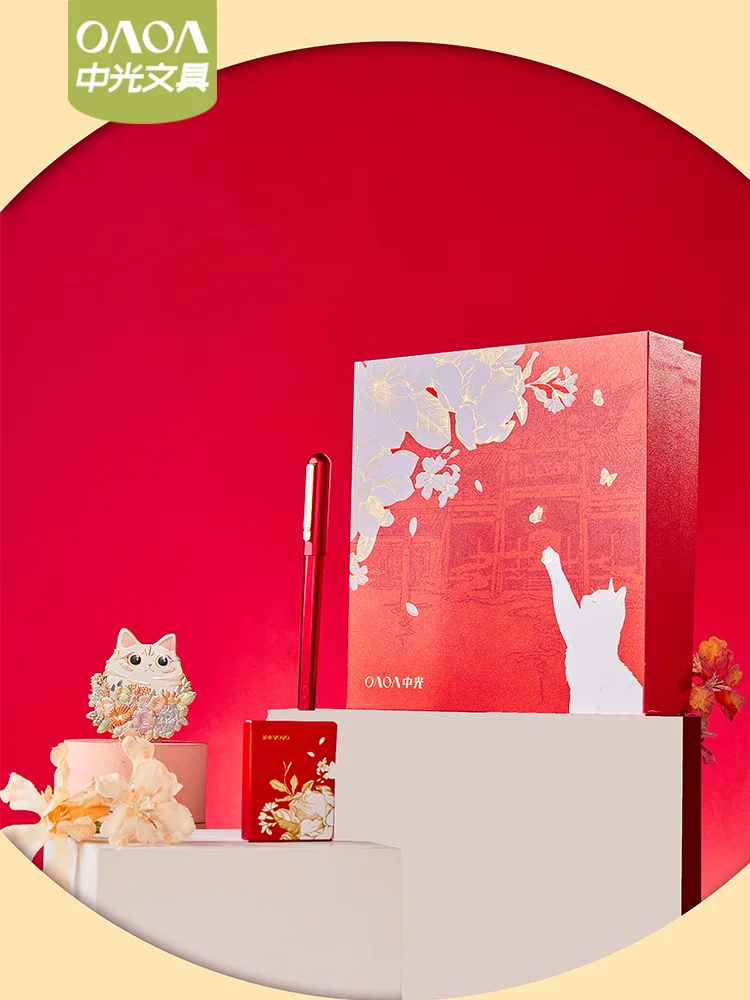 

Металлическая перьевая ручка Zhongguang Z115 Spring Court Lily Dream в подарочной упаковке