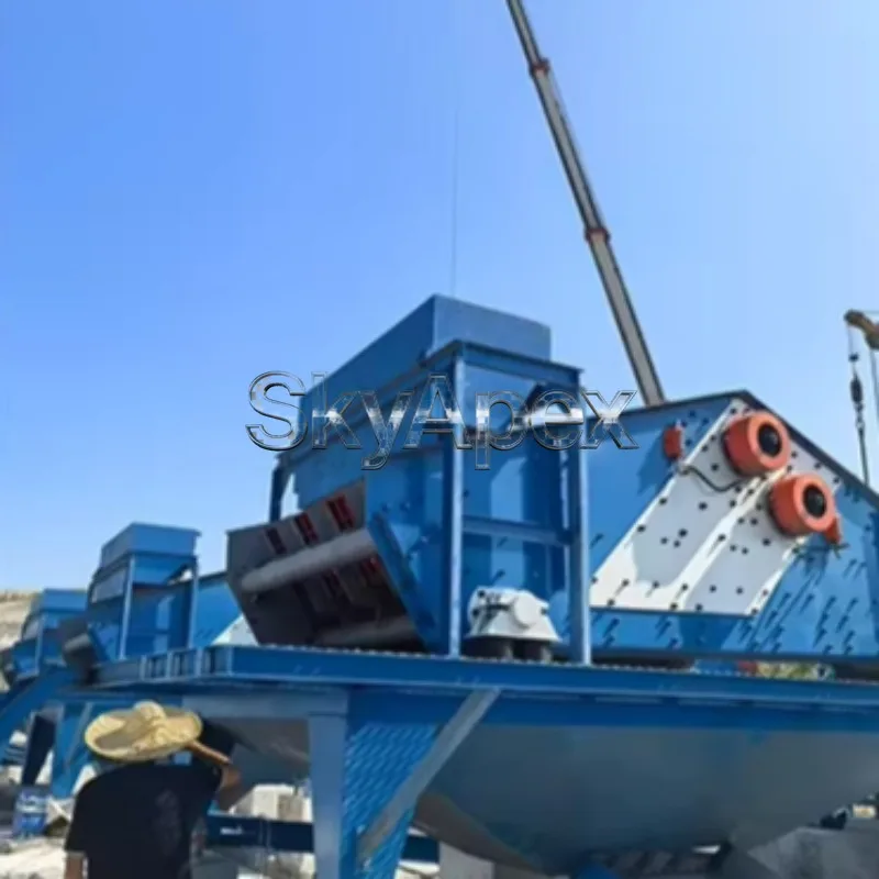 Deposit Price Vibrating Screen Stable For Mining Quarry Aggregate Grading Construction Site Gravel Separation Ore Classification view 6