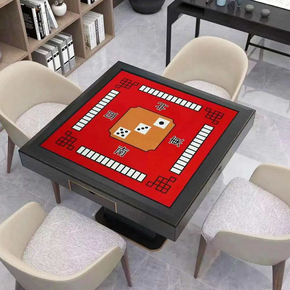 Mahjong Pad Washable Strong Water Absorption Square Multifunctional Mahjong Mat Tablecloth Mahjong Mat Noise Reduction