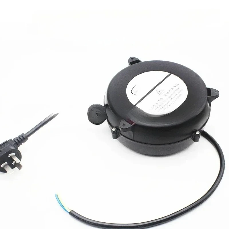 

ML-0612 220v H05VV-F 3G1.5mm2 X 2.5M(L) Cable Reel Drum Electric Cord Reel Retractable with Plug 1500w-3000w
