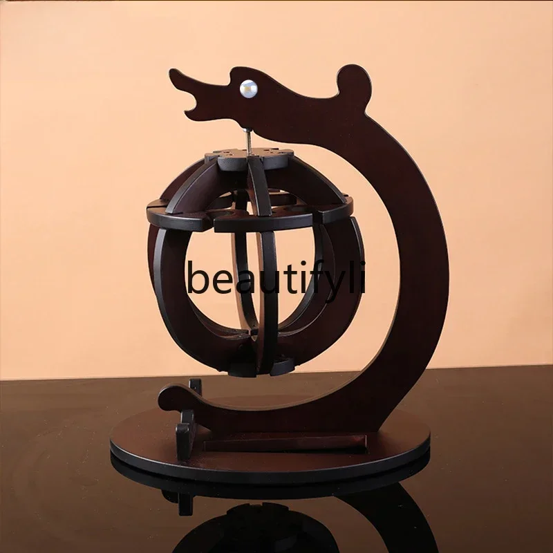 

yj5 Simple solid wood red wine rack, goblet rack can hang wine glasses upside down