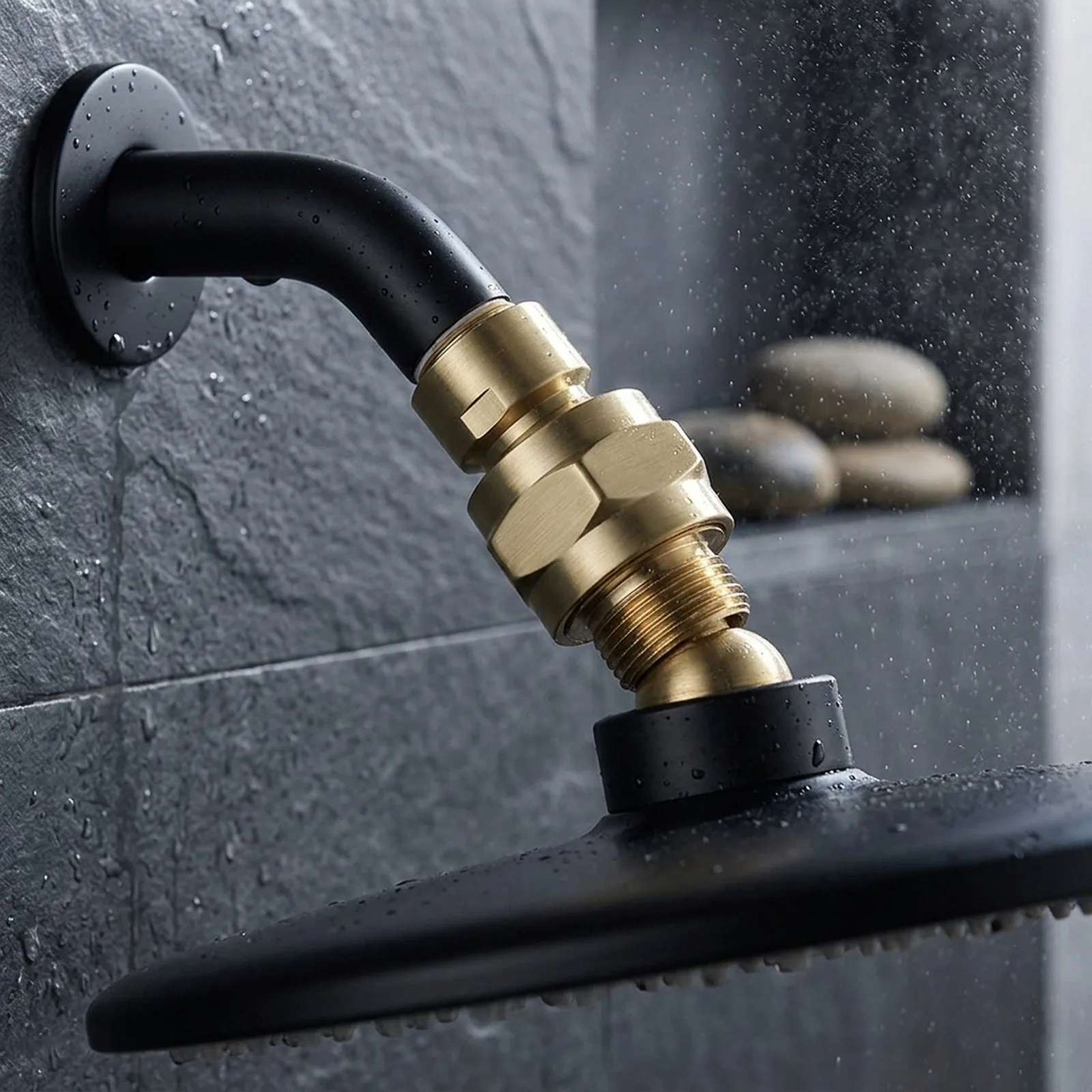 Adjustable Extension 360 Ball Joint Adjustable Height Customizable Position High-quality Component Bathroom Use