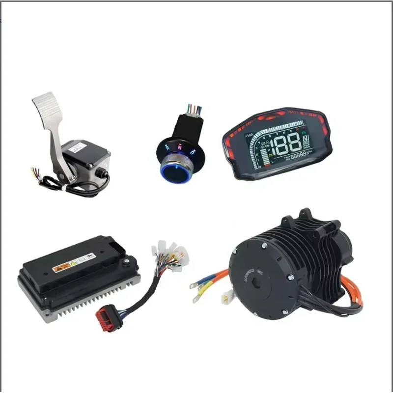 【Customizable】 QS Motor 3000W to 5500W Powertrain Electric Offroad Dirtbike ATV Go Kart 100KMPH Air Cooling Mid Drive Kits