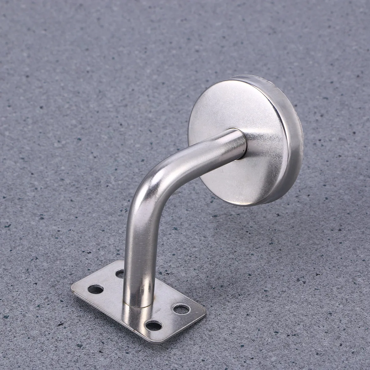 3Pcs Stainless Steel Handrail Brackets Easy Install Wall Mounted Supports for Villa Riverside Office Building Stair Bannister
