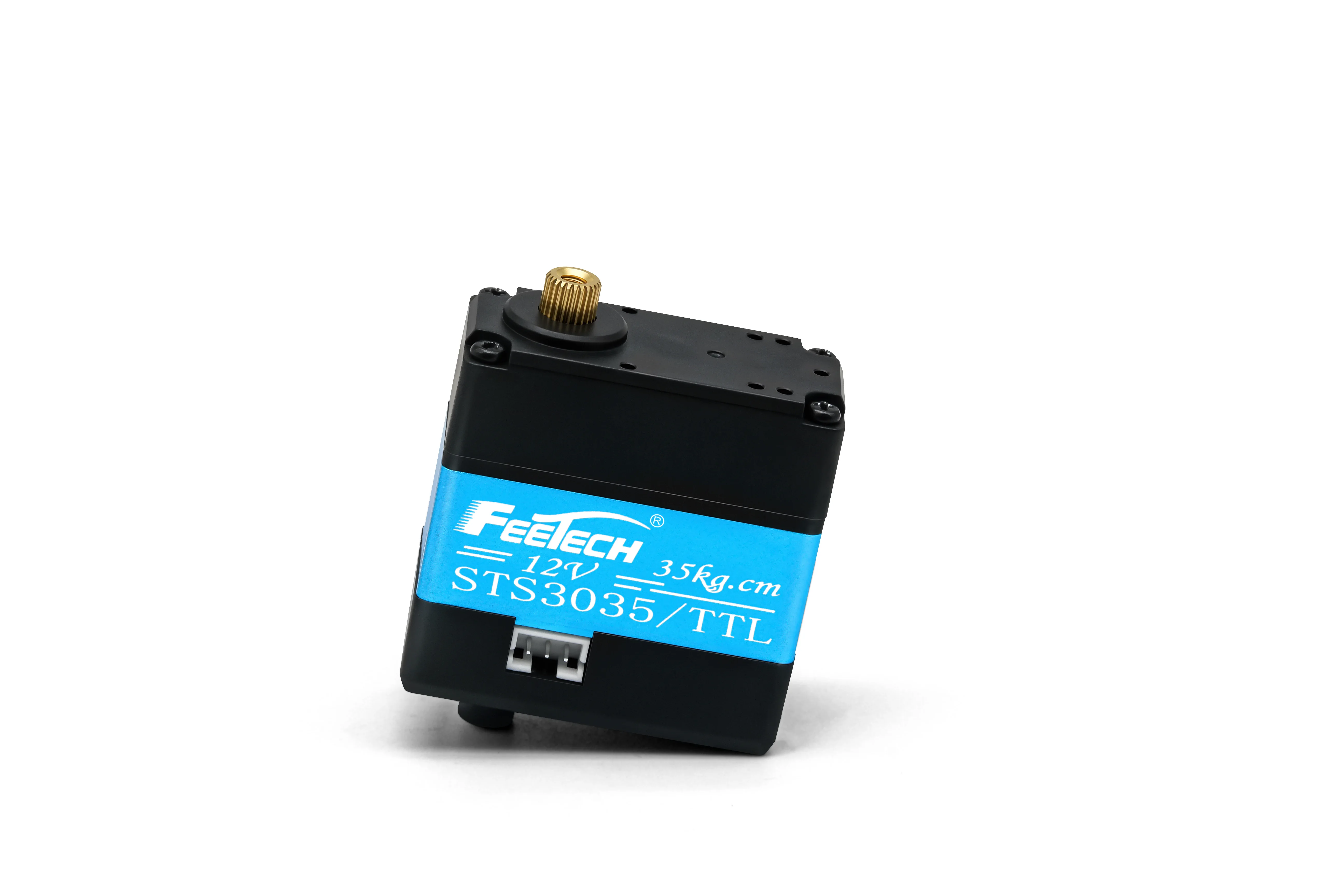 Feetech ST-3035-C001 12V 35Kg.cm 360-Grad-magnetisch kodiertes Doppelwellen-TTL-Roboterservos Serielles Busservo mit hohem Drehmoment