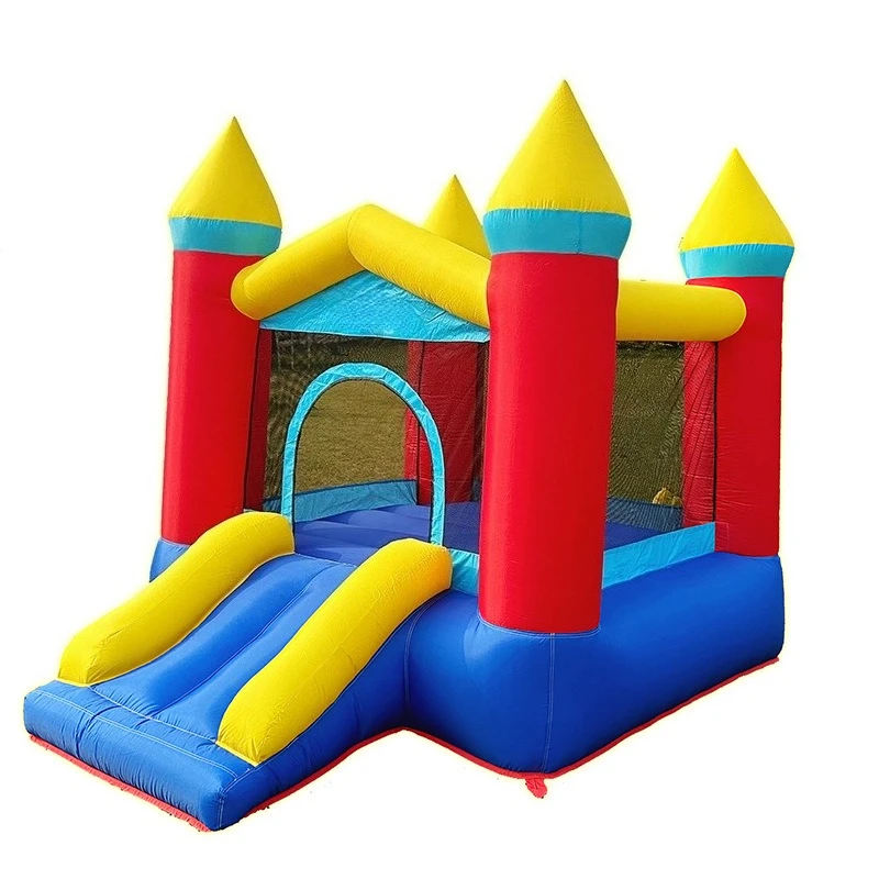 

Small Household Oxford Cloth Inflatable Bouncer Castle and Trampoline Design Infant Trampoline air Bouncer Inflatable