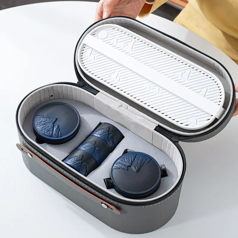 

Upscale Tea Sets Ceramic Kung Fu Teaset Teacup Porcelain Service Gaiwan Tea Cups Mug of Tea Ceremony Teapot